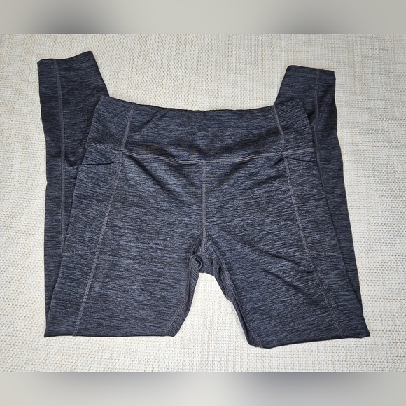 2pk Avia Women's High Waisted Side Pockets Ankle Leggings Size L - Picture 8 of 14